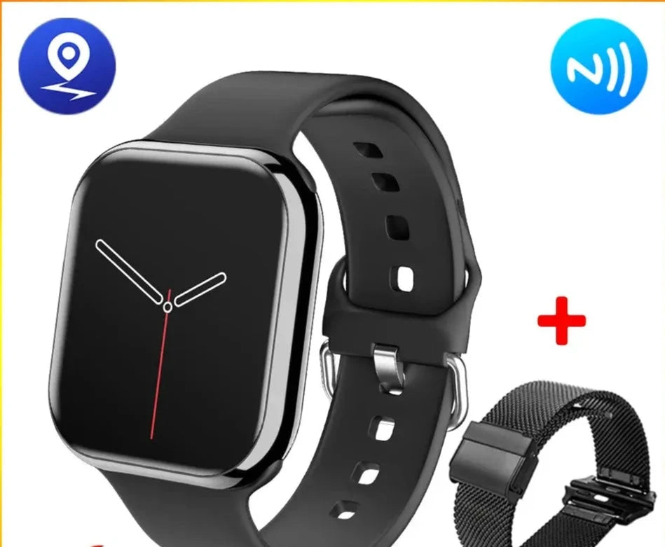 2024 GPS Watch 9 For Apple AMOLED 2.05" HD Screen Smart Watch Women Series 9 Custom Dial 500+ Wireless Charging Men Smartwatch Théo Trove