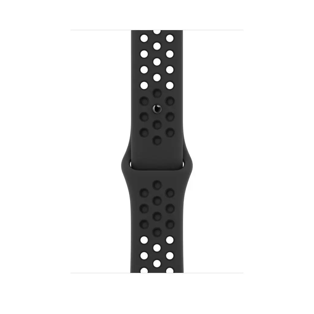 Apple Watch Series 7 (2021) GPS 45 mm - Aluminium Minuit - Bracelet sport Nike Noir Théo Trove