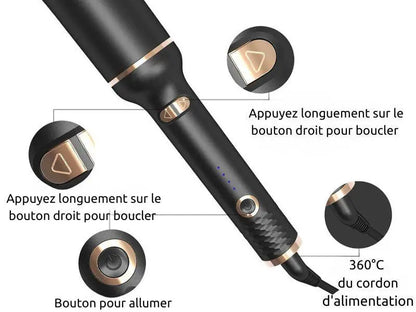 Fer à friser à rotation automatique Les Visionnaires