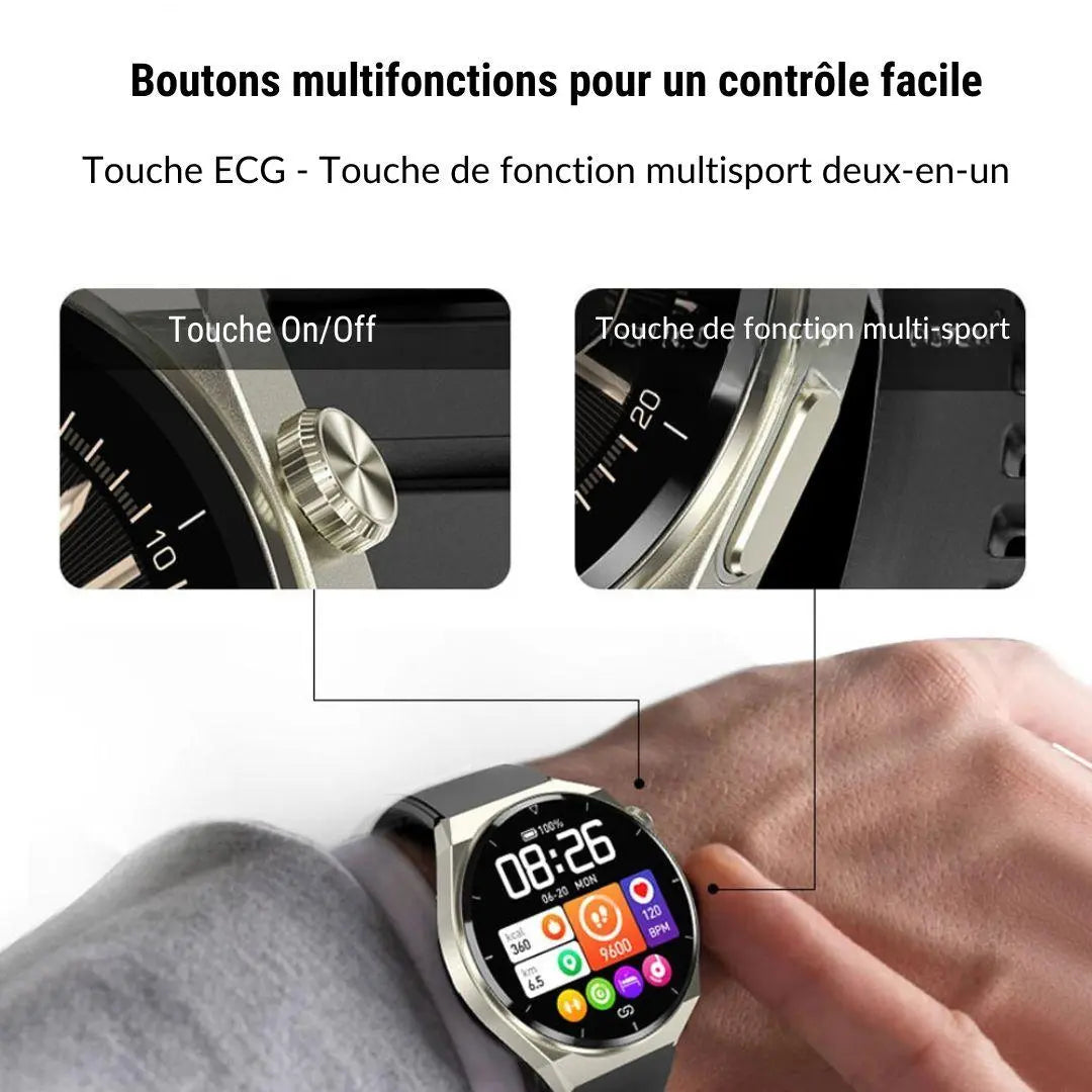 Montre Connecté Homme Sport Les Visionnaires