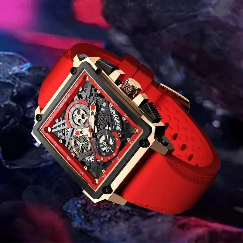 Montre Homme Flamme Rouge Les Visionnaires