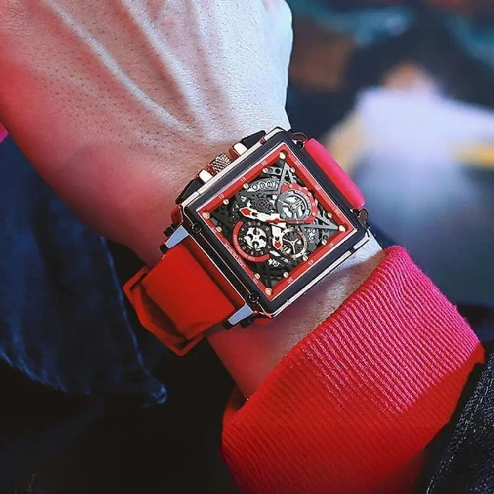 Montre Homme Flamme Rouge Les Visionnaires