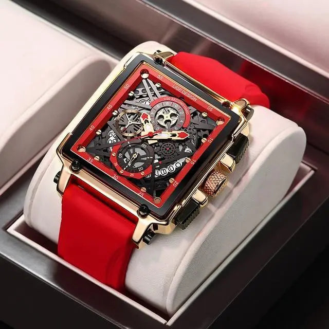 Montre Homme Flamme Rouge Les Visionnaires