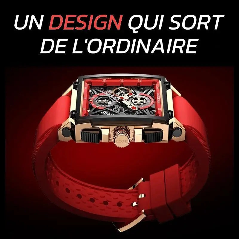 Montre Homme Flamme Rouge Les Visionnaires