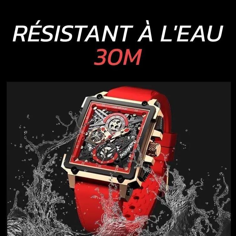 Montre Homme Flamme Rouge Les Visionnaires