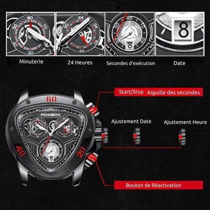 Montre sport homme Racing Vertex Les Visionnaires