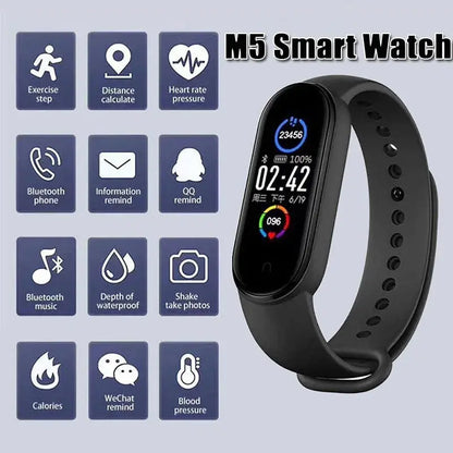 New Smart Watch Digital Men Women Bluetooth Fitness Tracker Watch Sport Heart Rate Blood Pressure for Android iOS Smart watch Théo Trove