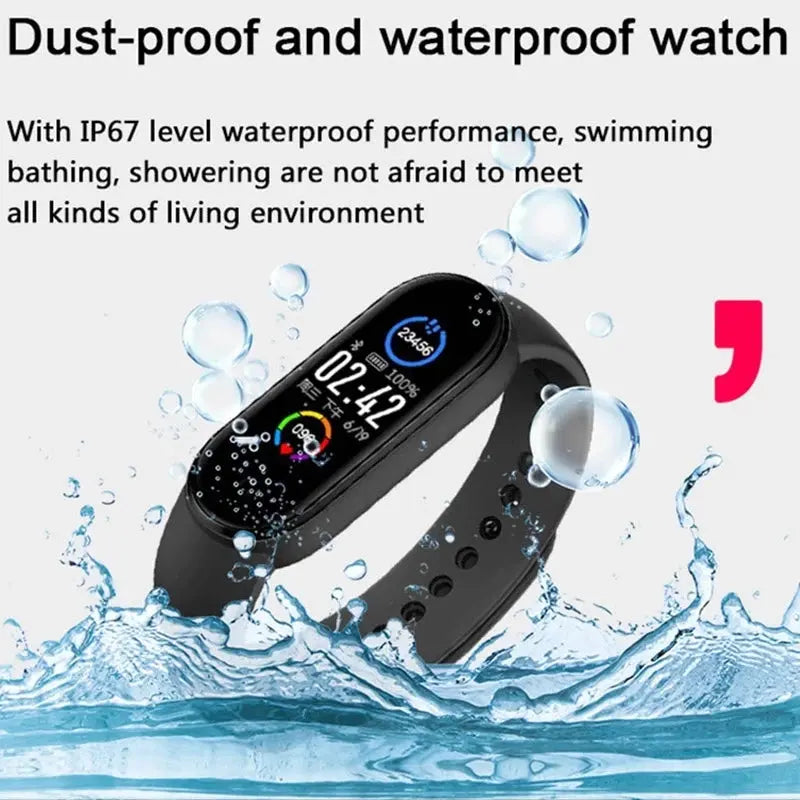 New Smart Watch Digital Men Women Bluetooth Fitness Tracker Watch Sport Heart Rate Blood Pressure for Android iOS Smart watch Théo Trove