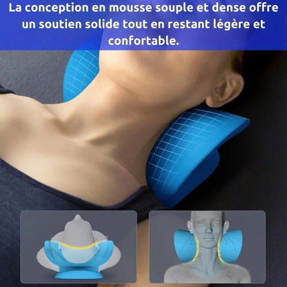 Oreiller de massage cervical Les Visionnaires