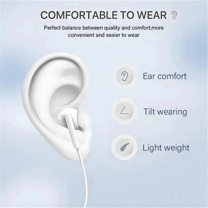 Original Headphones For Apple iPhone 14 Wired Bluetooth Earphones 13 12 11 Pro Max XR 7 8 6 6s Plus 3.5mm In-Ear Stereo Earbuds Théo Trove