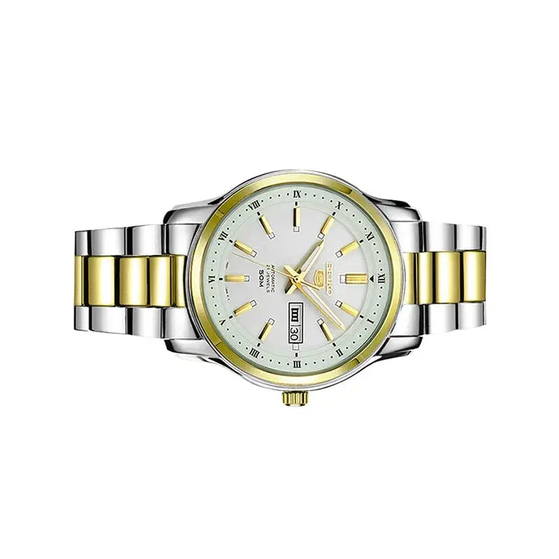 Seiko 5 Automatic White Dial SNKP14K1  Men's Watch Théo Trove