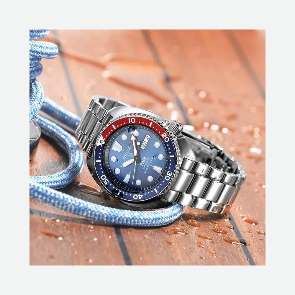 Seiko – montre mécanique automatique PADI SRPE99 Water Ghost pour hommes, montre de plongée Théo Trove