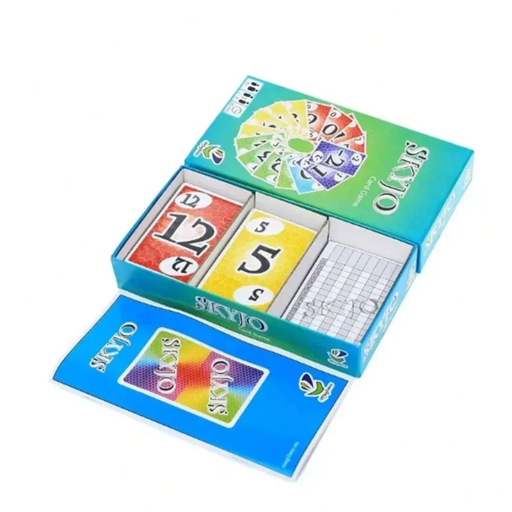 Skyjo Board Games Card Party of Tables for The Whole Family Deck Box Wit Social Collective Games Children's Tapis Poker Social Théo Trove