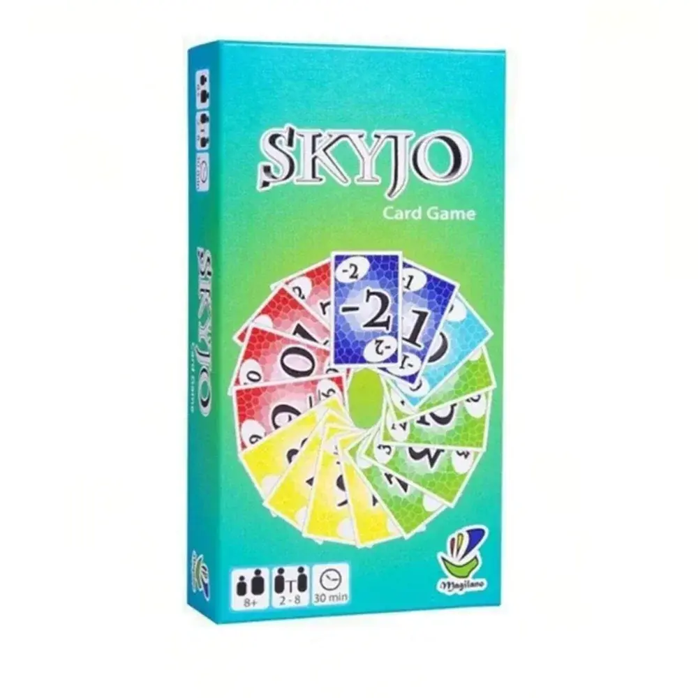 Skyjo Board Games Card Party of Tables for The Whole Family Deck Box Wit Social Collective Games Children's Tapis Poker Social Théo Trove